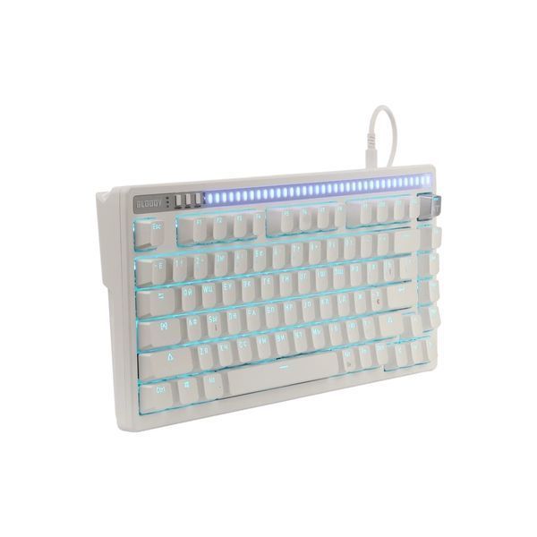 Клавіатура A4Tech Bloody AT75 USB RGB UA White (4711421002776) 4711421002776 фото