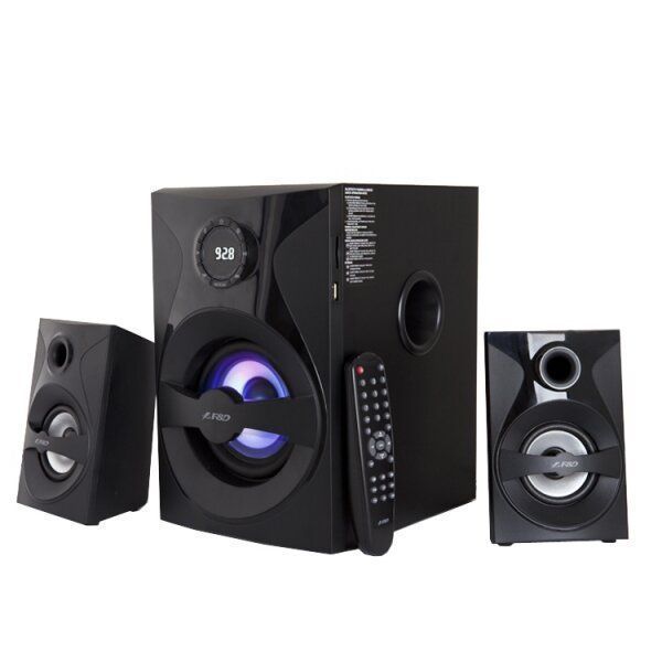 Акустика F&D F380X Black F380X (USB/BT/RC/FM) чорний фото