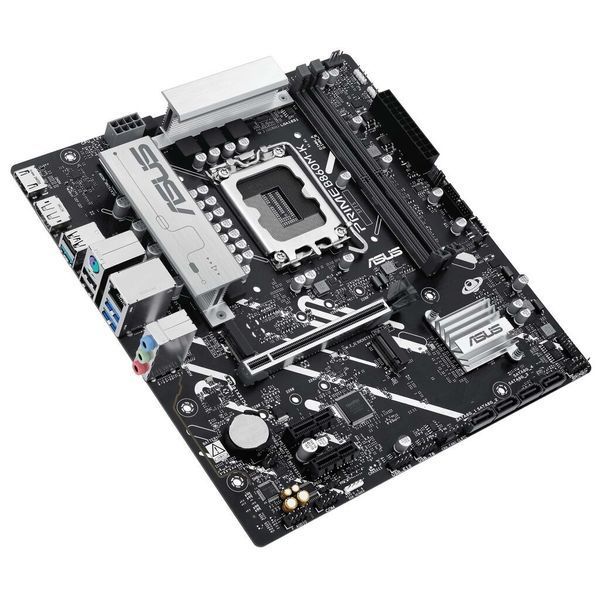 Материнcька плата ASUS PRIME B860M-K s1851 B860 2xDDR5 M.2 DP HDMI Wi-Fi BT mATX 90MB1JT0-M0EAY0 фото