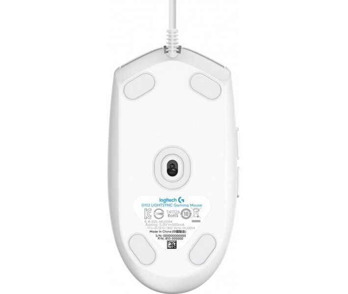 Мишка Logitech G102 Lightsync USB White (910-005824, 910-005809) 910-005824, 910-005809 фото