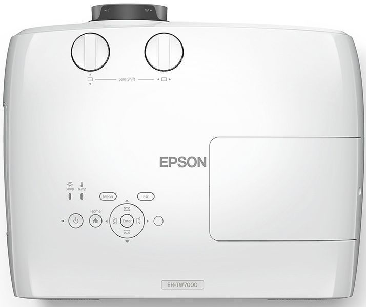 Epson Проектор домашнего кинотеатра EH-TW7000 UHD, 3000 lm, 1.32-2.15 V11H961040 фото