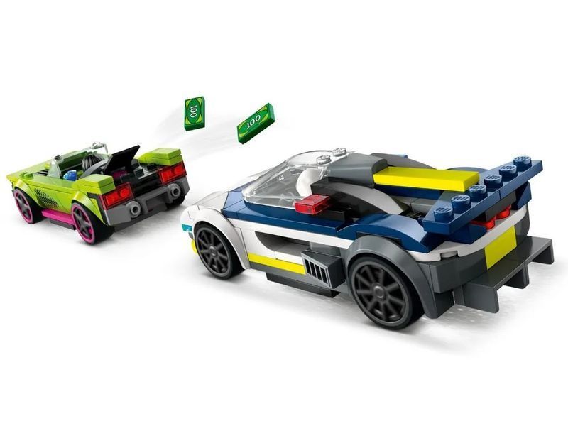 Конструктор LEGO City Преследование маслкара на полицейском автомобиле (60415) 60415 фото