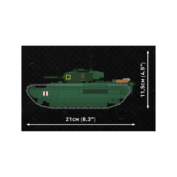 Конструктор Cobi Company of Heroes 3 Танк Mk III Черчилль, 654 деталей (COBI-3046) COBI-3046 фото