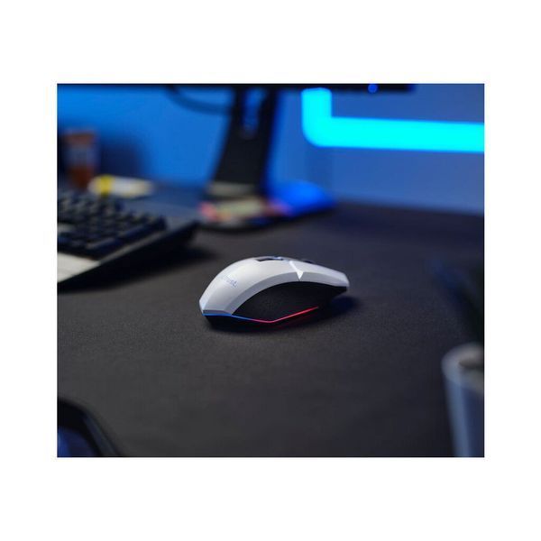 Мишка Trust GXT 110 Felox RGB Wireless White (25069) 25069 фото