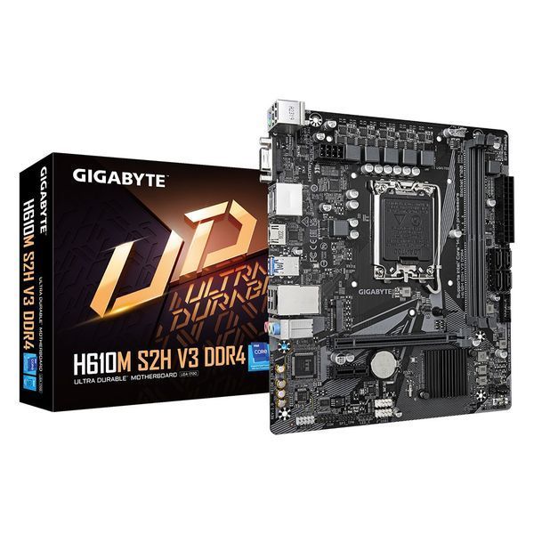Материнская плата GIGABYTE H610M S2H V3 DDR4 H610M S2H V3 DDR4 фото