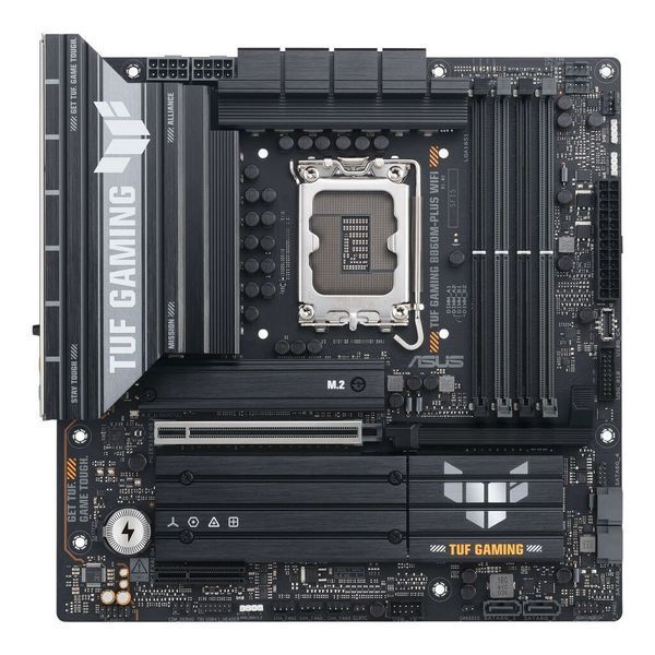Материнcька плата ASUS TUF GAMING B860M-PLUS WIFI s1851 B860 4xDDR5 M.2 DP HDMI USB Type-C Wi-Fi BT mATX 90MB1JV0-M0EAY0 фото