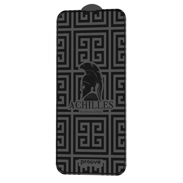 Защитное стекло Proove Achilles iPhone 14 Pro/15/16 Black (PGPAIP14P001) PGPAIP14P001 фото