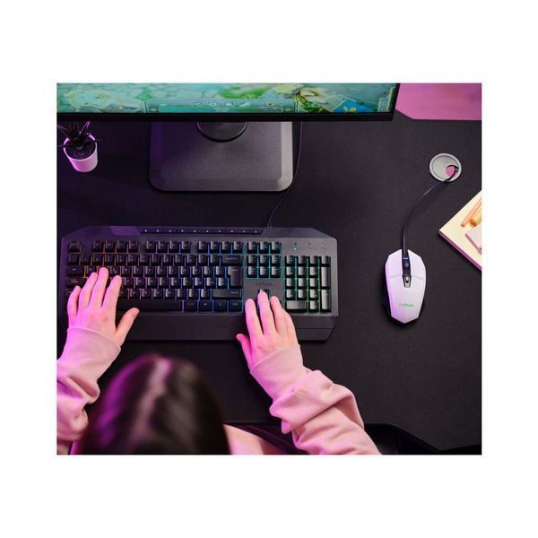 Мышка Trust GXT 109 Felox RGB White (25066) 25066 фото