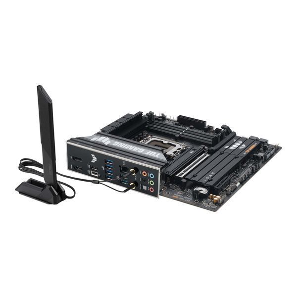 Материнcька плата ASUS TUF GAMING B860M-PLUS WIFI s1851 B860 4xDDR5 M.2 DP HDMI USB Type-C Wi-Fi BT mATX 90MB1JV0-M0EAY0 фото