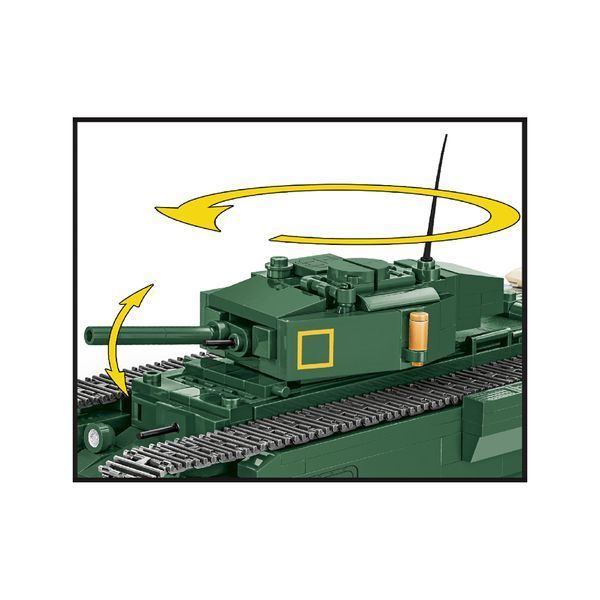 Конструктор Cobi Company of Heroes 3 Танк Mk III Черчилль, 654 деталей (COBI-3046) COBI-3046 фото
