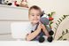 М'яка іграшка Same Toy Корова/Бик 30см, чорно-білий A1057/30 фото 2