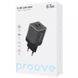Зарядний пристрій Proove Pure GaN Max 67W (Type-C + Type-C) Power Adapter Black (WCPU67022201) WCPU67022201 фото 1