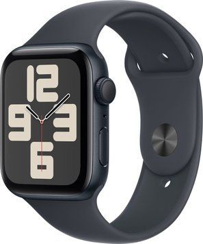 Смарт-часы Apple Watch SE 2 GPS 40mm Midnight Aluminium Case with Sport Band S/M (MXE73) MXE73QH/A фото