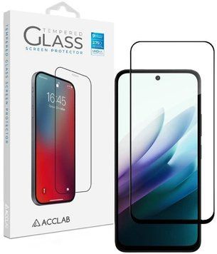 Захисне скло ACCLAB Full Glue ESD для Xiaomi Redmi Note 15 Black (1283126633669) 1283126633669 фото