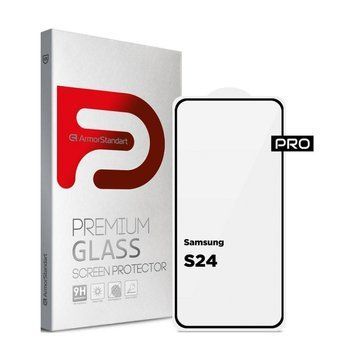 Защитное стекло ArmorStandart Pro для Samsung S24/S25 Black (ARM72436) ARM72436 фото