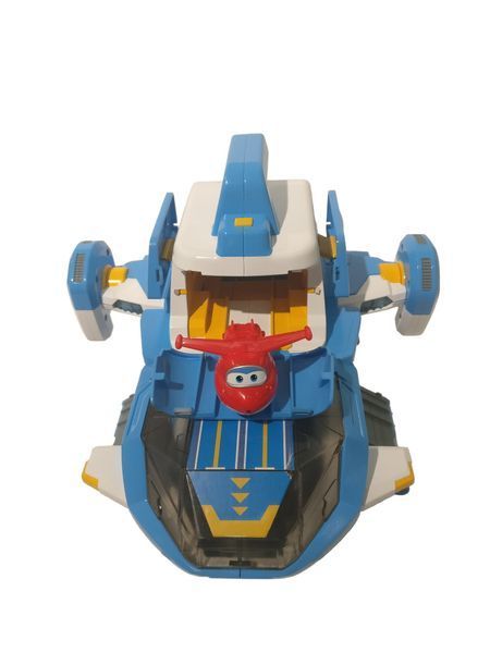 Super Wings Игровой набор Supercharge Air Moving Base, Воздушная База, свет, звук EU740831 фото