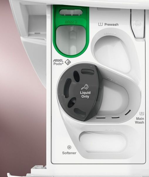 Стиральная машина Electrolux фронтальная, 9кг, 1400, A, 60см, дисплей, пар, инвертор, universaldose, белый EW7F3494FQU фото