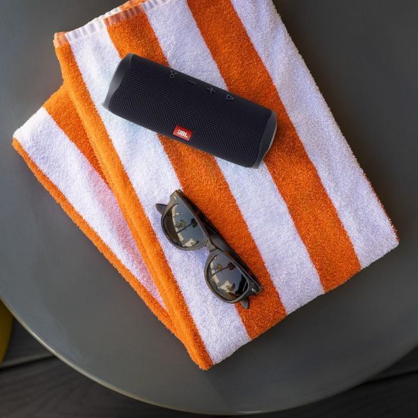 Акустична система JBL Flip 5 Black (JBLFLIP5BLKEU) JBLFLIP5BLKEU фото