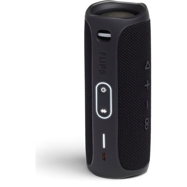 Акустична система JBL Flip 5 Black (JBLFLIP5BLKEU) JBLFLIP5BLKEU фото