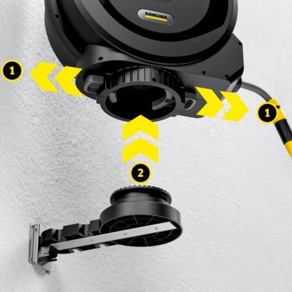 Катушка для шланга Karcher HBX 4.20 Automatic автоматическая 20м шланга 1/2&rdquo; 8.68кг 2.645-378.0 фото