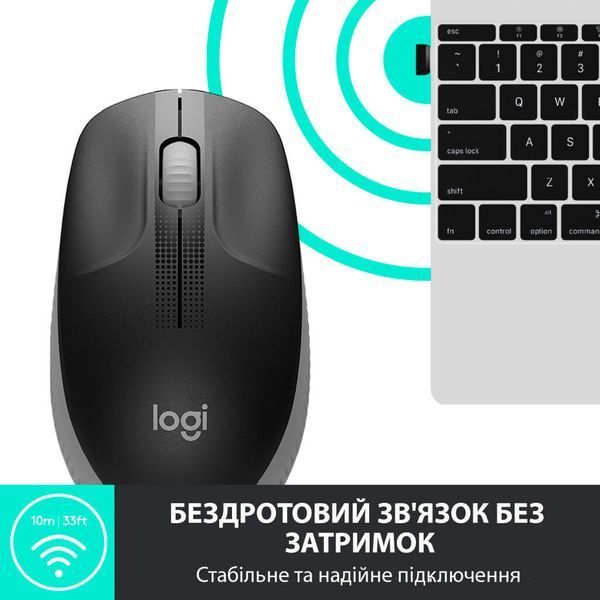 Мишка Logitech M190 Mid Grey (910-005906) 910-005906 фото