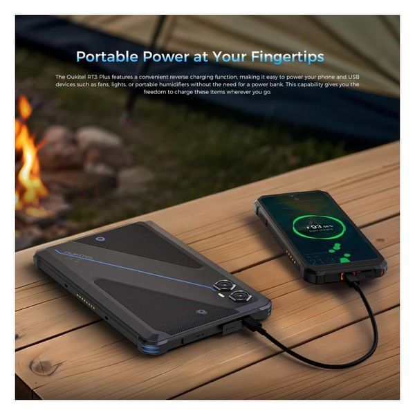 Планшет OUKITEL RT3 plus 8" 4/128GB NFC LTE Black (6941749808516) 6941749808516 фото