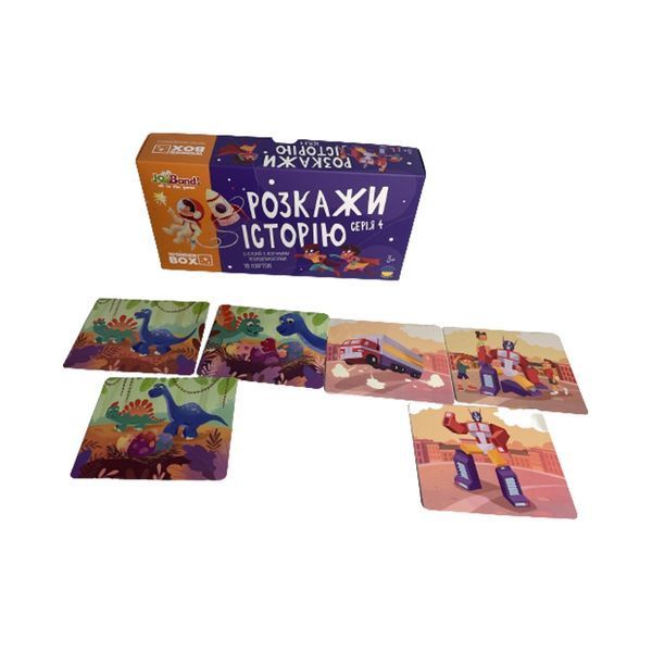 Настольная игра JoyBand Набор логических карт Расскажи историю Серия №4 (WB104) WB104 фото