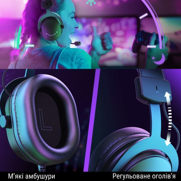 Навушники Fifine H9 Black (H9) H9 фото