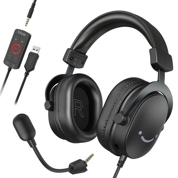Навушники Fifine H9 Black (H9) H9 фото