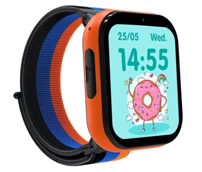 Смарт-часы детские Gelius GP-PK008 (Rainbow) с GPS/4G Black Pro GP-PK008 (Rainbow) Black фото