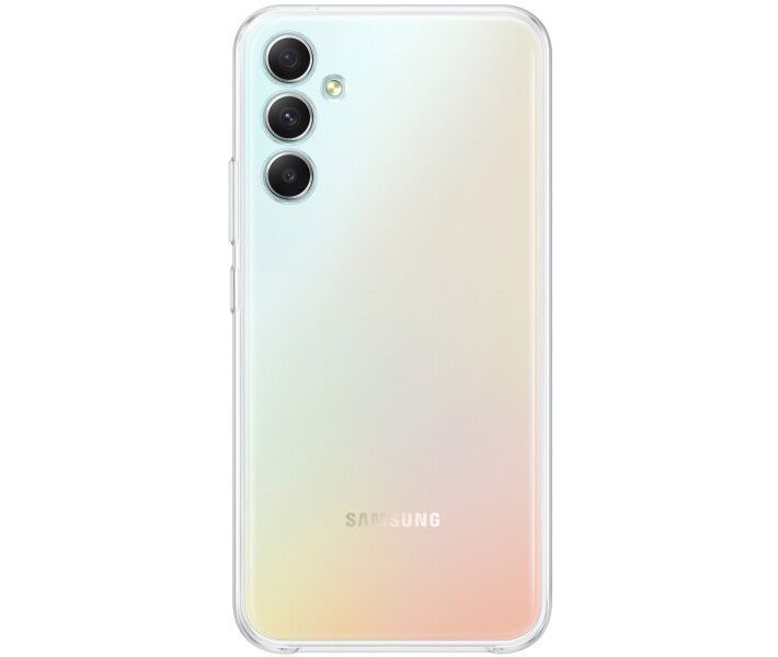 Накладка Samsung Clear Case для смартфона Galaxy A34 (A346) Transparent (EF-QA346CTEGRU) EF-QA346CTEGRU фото
