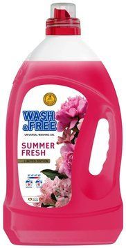 Гель для стирки Wash&Free Summer Fresh Universal 3800 мл 4260637724724 фото