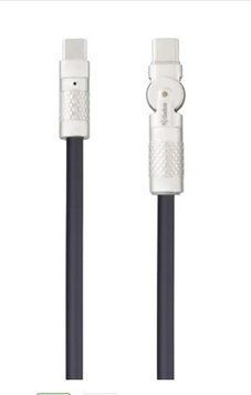 Кабель Gelius Navy GP-UCN009 (60W) Type-C to Type-C (1.2м) Black GP-UCN009 Black фото