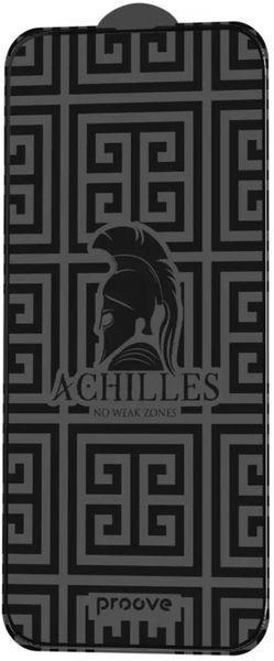Захисне скло Proove Achilles iPhone 13/13 Pro/14/16e Black (PGPAIP140001) PGPAIP140001 фото