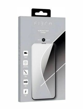 Защитное стекло Fibra Glass iPhone 13/13 Pro/14/16E Black 009757-01 фото