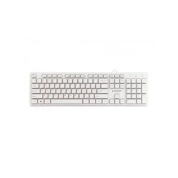 Клавіатура Gembird KB-MCH-03-W-UA USB White (KB-MCH-03-W-UA) KB-MCH-03-W-UA фото