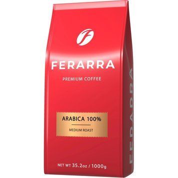 Кава Ferarra Caffe 100% Arabica в зернах 1 кг (fr.17673) fr.17673 фото