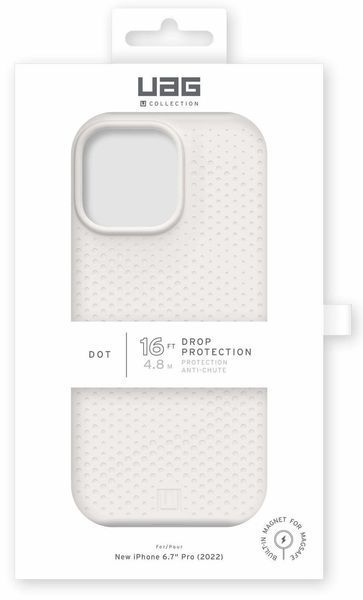 Накладка UAG для Apple iPhone 14 Pro Max Dot Magsafe Marshmallow 114083313535 фото