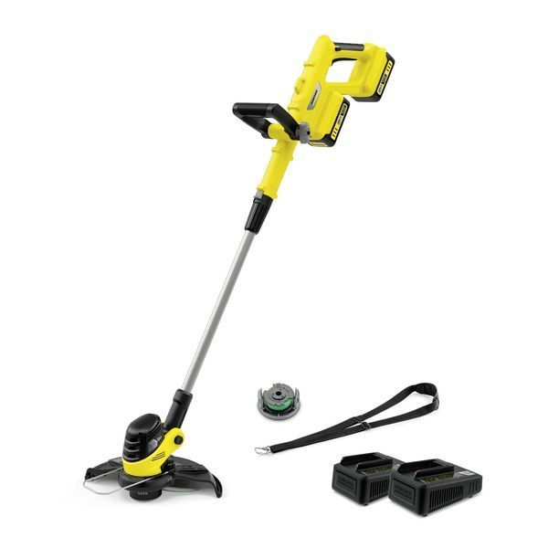Триммер садовый аккумуляторный Karcher LTR 3-18 Dual Battery Set 18В акб 2х2А&middot;час 30см 8000об/мин 2хЗП Power 2.42кг 1.445-451.0 фото
