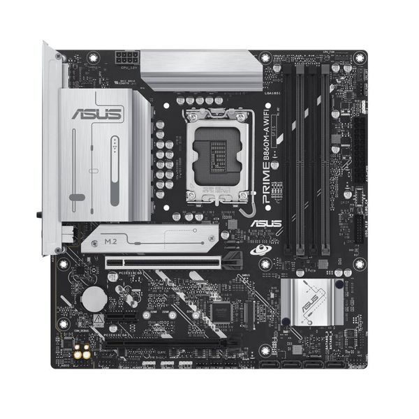Материнcька плата ASUS PRIME B860M-A WIFI s1851 B860 4xDDR5 M.2 DP HDMI Wi-Fi BT mATX 90MB1JY0-M0EAY0 фото