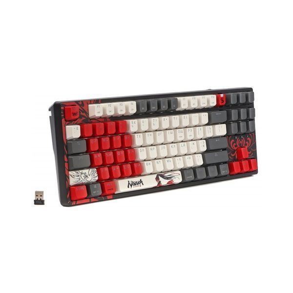 Клавиатура A4Tech Bloody WS87 Naraka Wireless/Bluetooth Black/Red (4711421001113) 4711421001113 фото