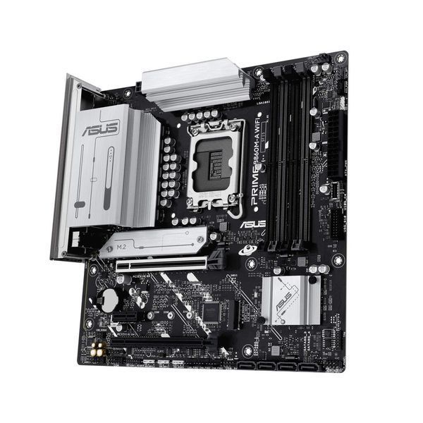 Материнcька плата ASUS PRIME B860M-A WIFI s1851 B860 4xDDR5 M.2 DP HDMI Wi-Fi BT mATX 90MB1JY0-M0EAY0 фото