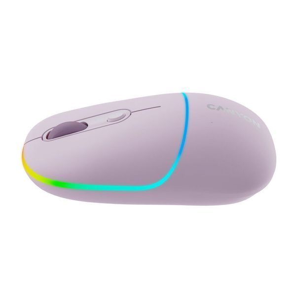 Мишка Canyon MW-22 Dual Band RGB Wireless Pearl Rose (CNS-CMSW22PR) CNS-CMSW22PR фото
