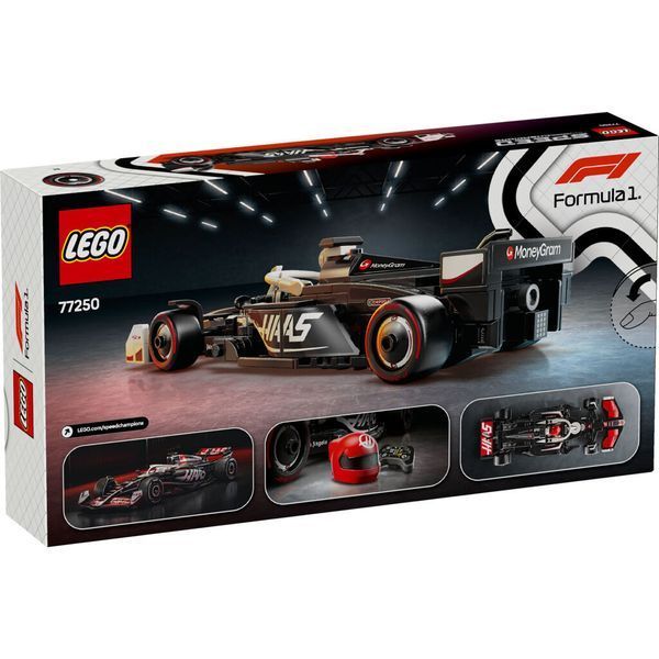 Конструктор LEGO Speed Champions Автомобіль для перегонів MoneyGram Haas F1 Team VF-24 (77250) 77250 фото