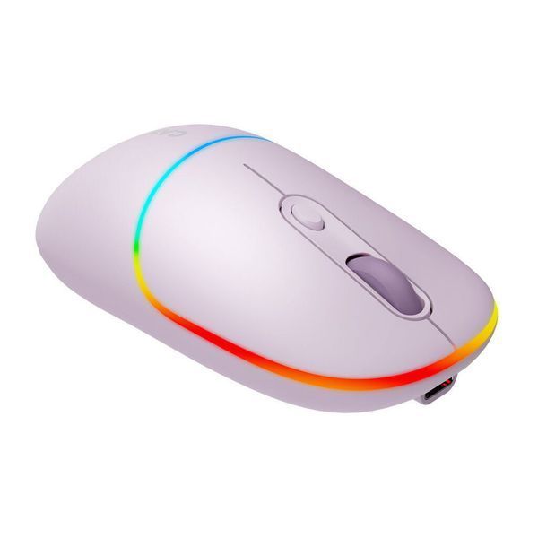 Мишка Canyon MW-22 Dual Band RGB Wireless Pearl Rose (CNS-CMSW22PR) CNS-CMSW22PR фото