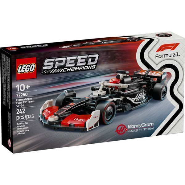 Конструктор LEGO Speed Champions Автомобіль для перегонів MoneyGram Haas F1 Team VF-24 (77250) 77250 фото