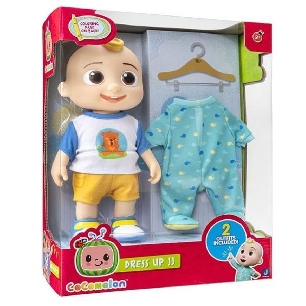 CoComelon Игровой набор Large Doll Dress Up JJ Одень Джей Джея с аксессуарами CMW0360 фото