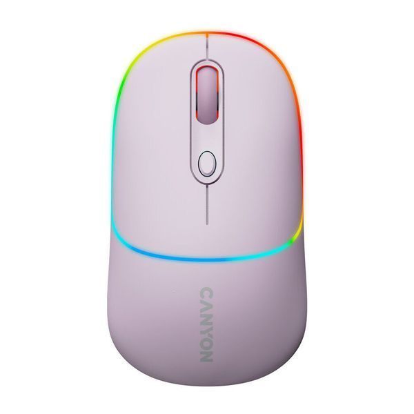 Мишка Canyon MW-22 Dual Band RGB Wireless Pearl Rose (CNS-CMSW22PR) CNS-CMSW22PR фото