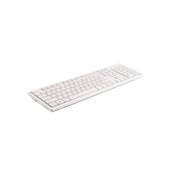 Клавіатура Gembird KB-MCH-03-W-UA USB White (KB-MCH-03-W-UA) KB-MCH-03-W-UA фото