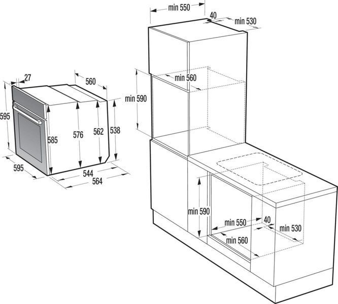 Духовка Gorenje BOS6737E20FBG BOS6737E20FBG фото